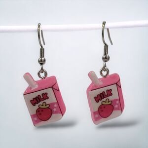 🍓Strawberry Milk Earrings🍓(2-A017)-Jewelry for Women